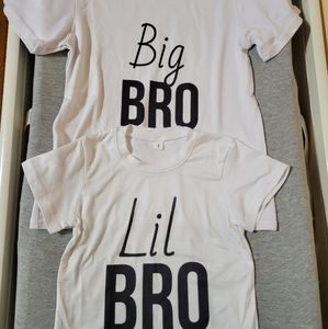 Big BRO/Lil BRO matching t-shirts